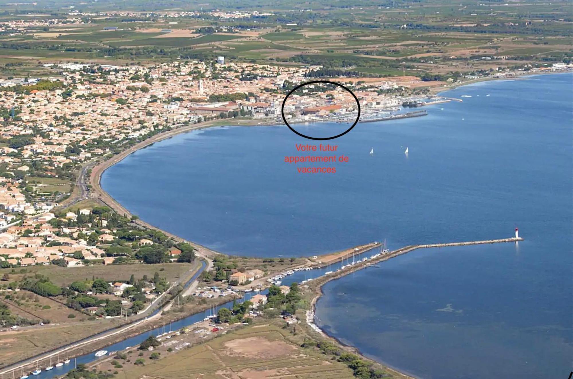 Apartament Un Endroit De Reve Marseillan  Zewnętrze zdjęcie